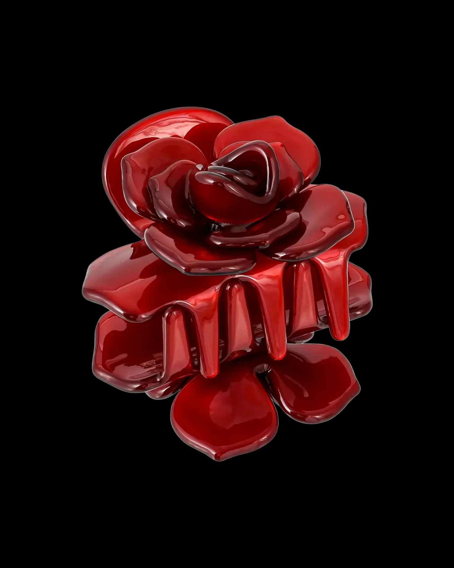 Pince à cheveux - Glamorous Rose