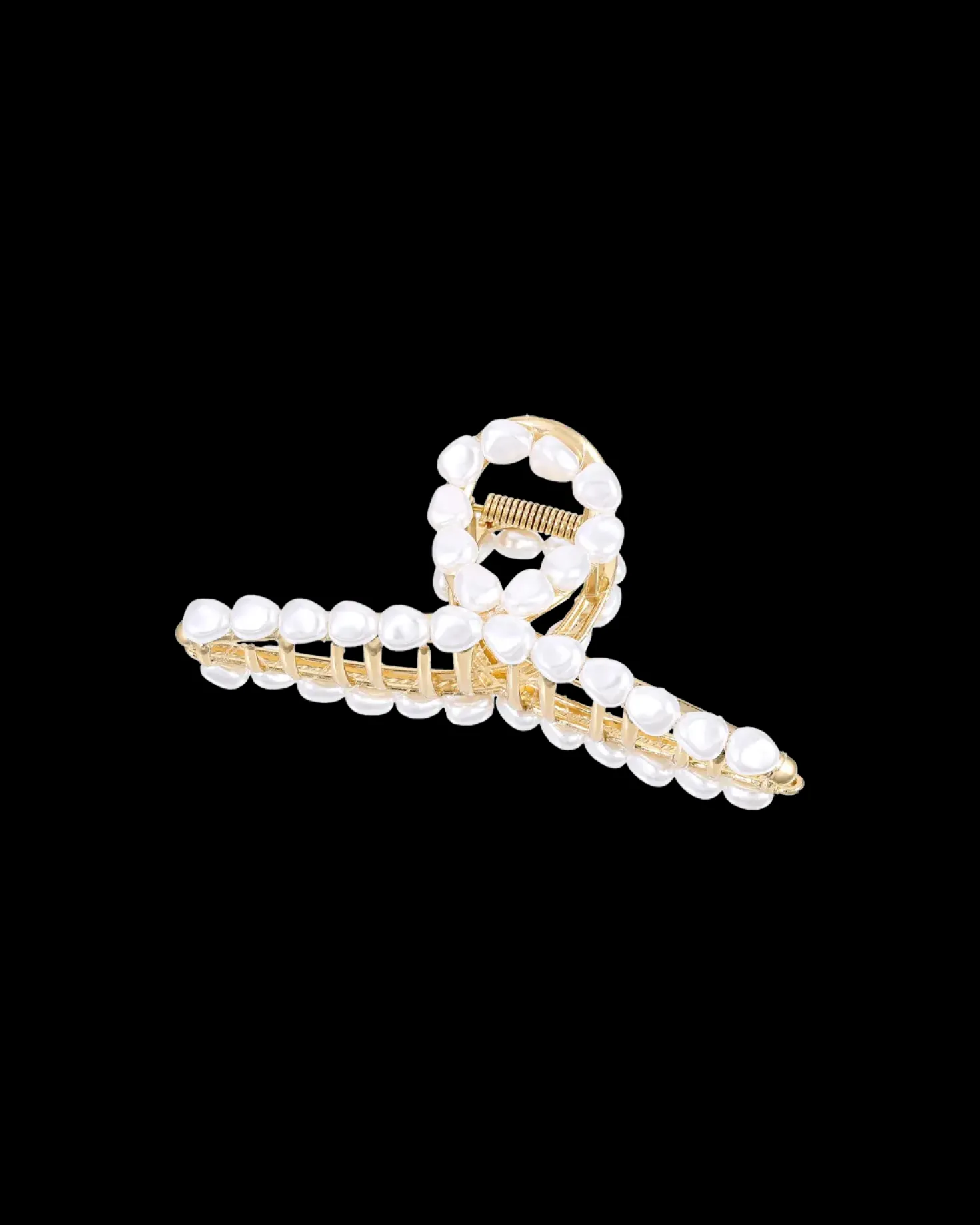 Pince à cheveux - Glossy Pearls