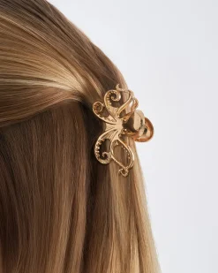 Pince à cheveux - Golden Tentakle