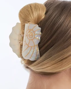 Pince à cheveux - Ocean White