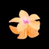 Pince à cheveux - Orange Aloha