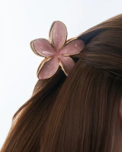 Pince à cheveux - Rose Aloha