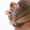 Pince à cheveux - Rose Bone