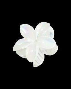 Pince à cheveux - White Aloha