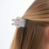 Pince à cheveux - White Bunny