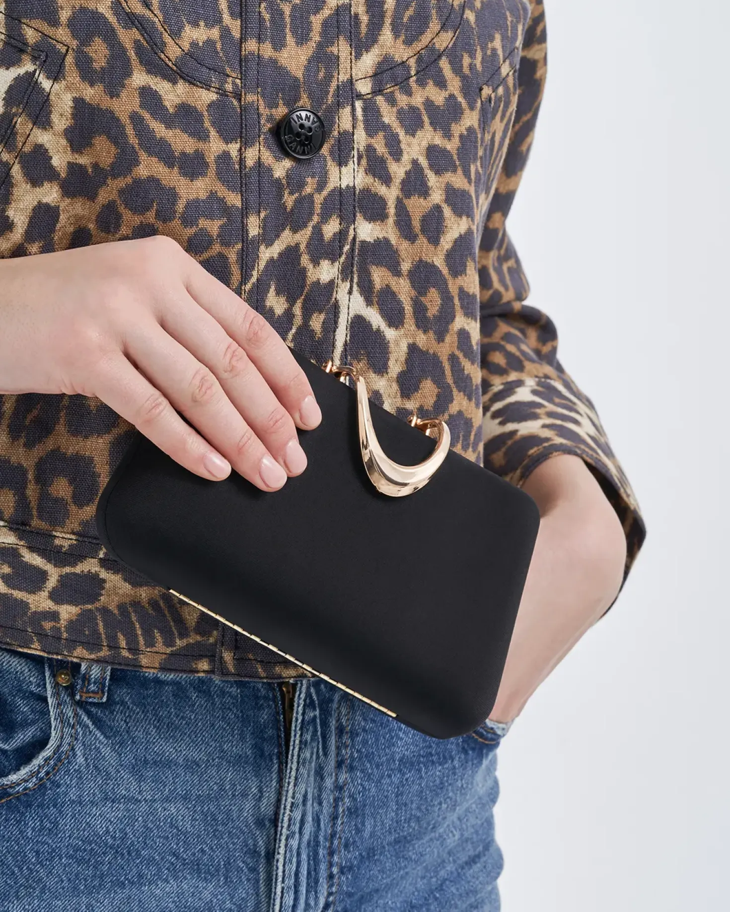 Pochette rigide - Black Glamour