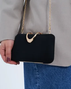 Pochette rigide - Black Glamour