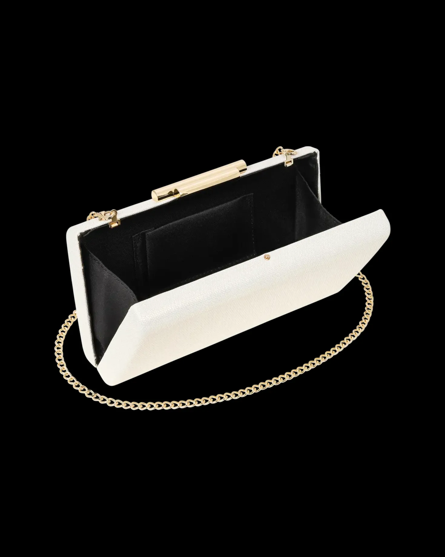 Pochette rigide - Shiny Ivory